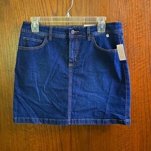 St. John's Bay denim skort